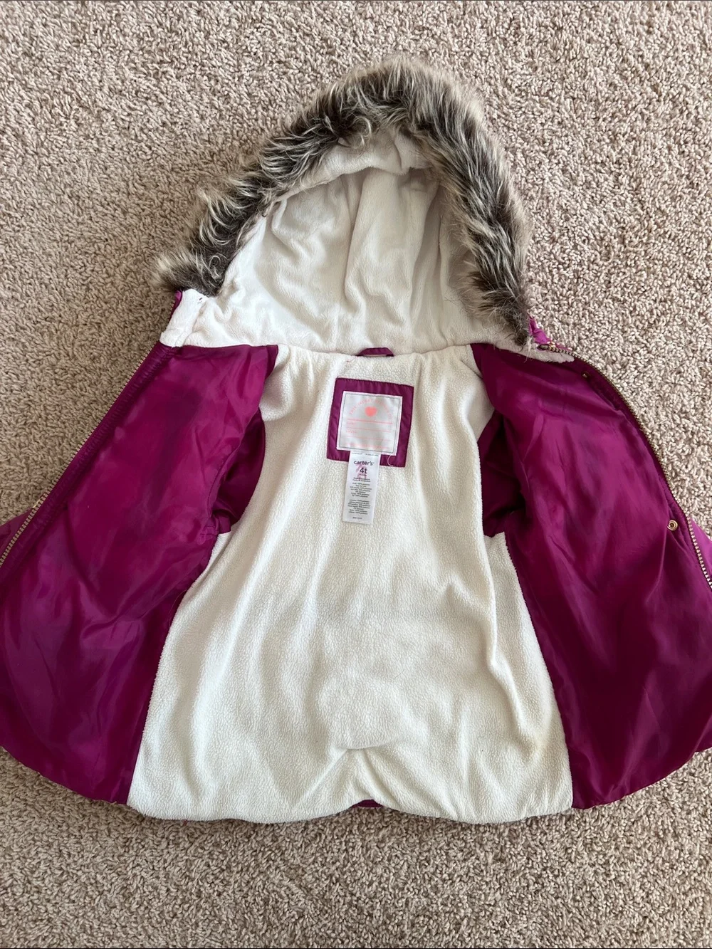 Carter's 4T Winter Coat